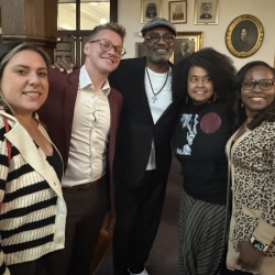 Mauldin Poses for Photo with Participants.jpg