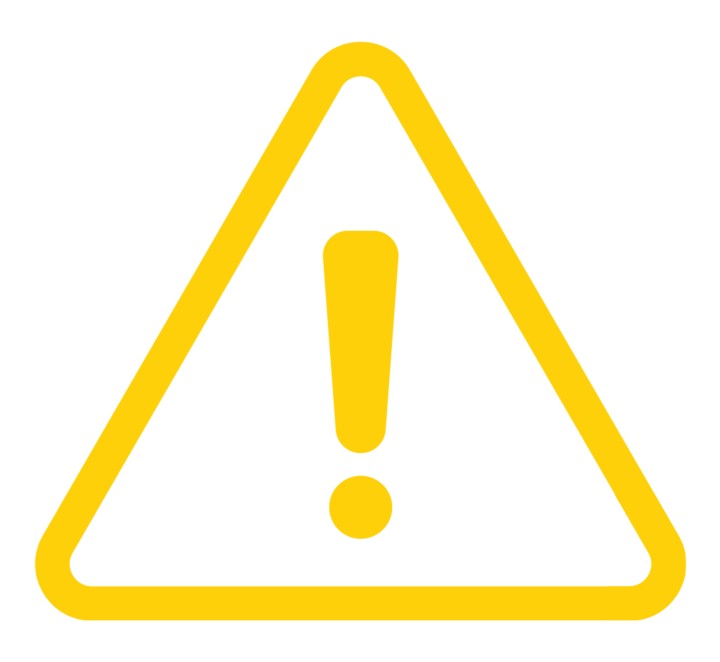 Alert Symbol - Exclamation Mark in Triangle
