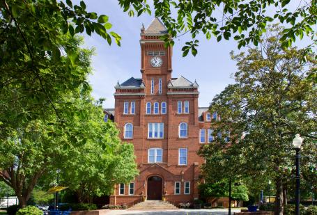 Photo of exterior of Biddle Hall