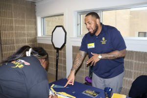 Ryan Thurman at College Fair