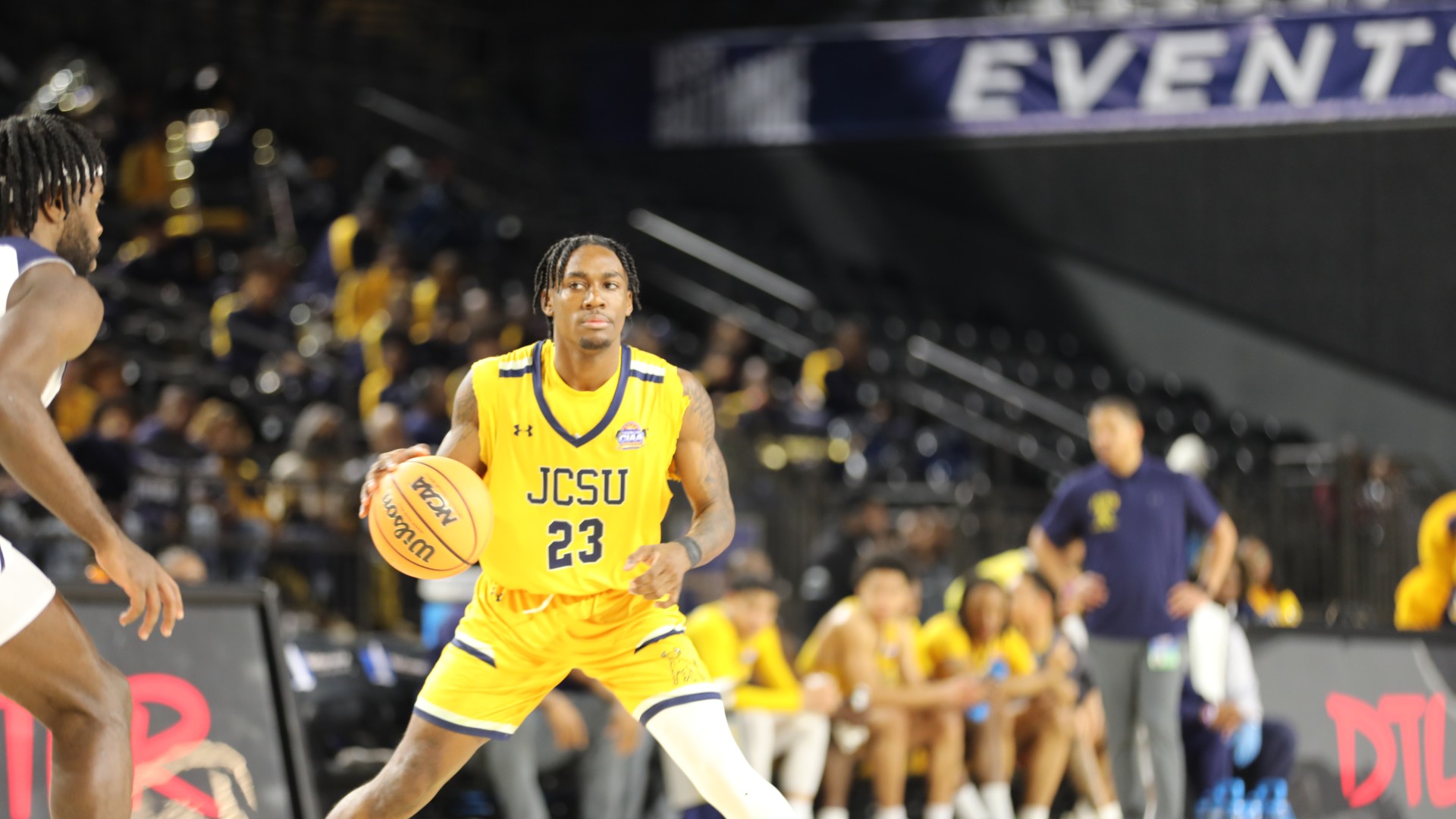  Orlando Hudson on the court during the 2025 CIAA Basketball Tournament