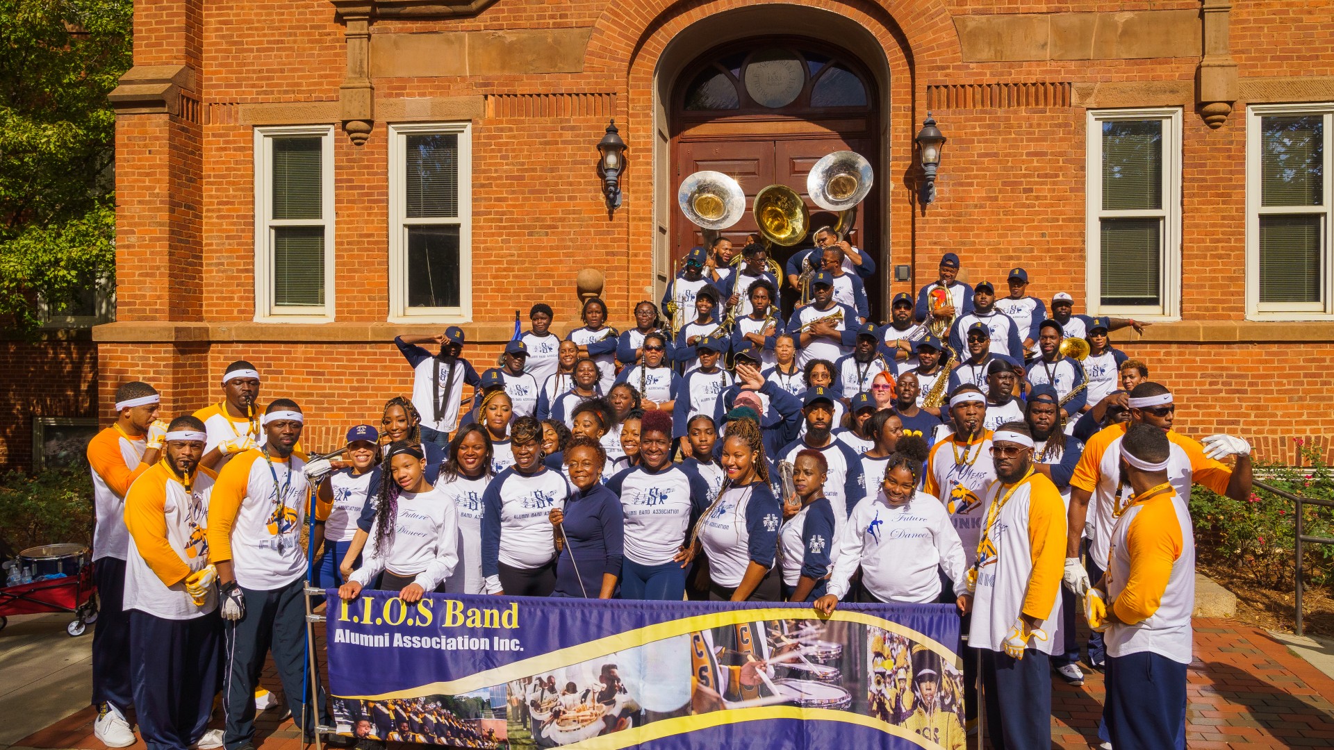 Photo of the Alumni Band