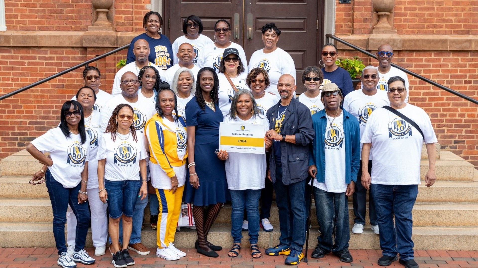 Dr. Kinloch and the Class of 1984