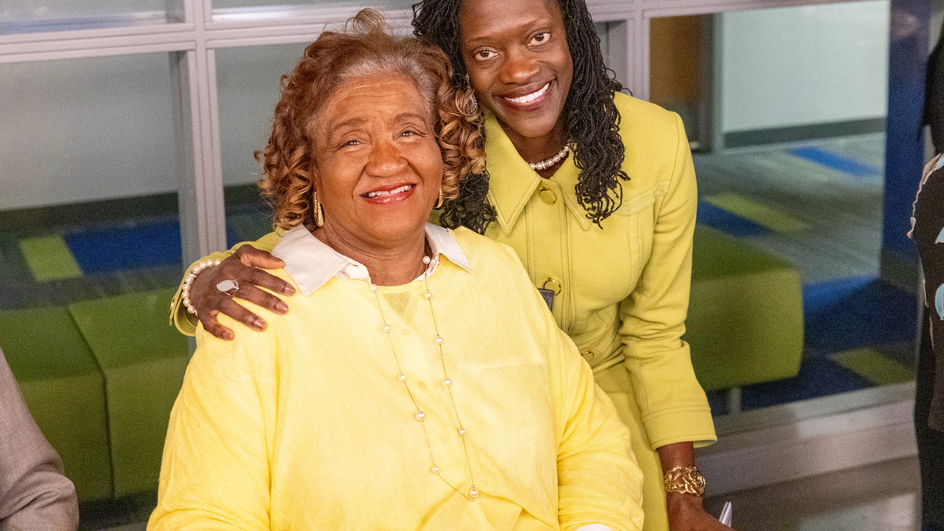 Dr. Kinloch and Carlenia Ivory