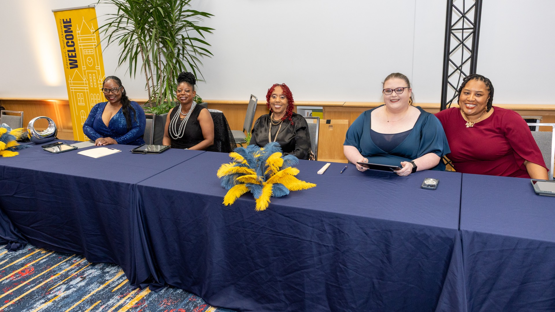 Check in Desk at the Gala