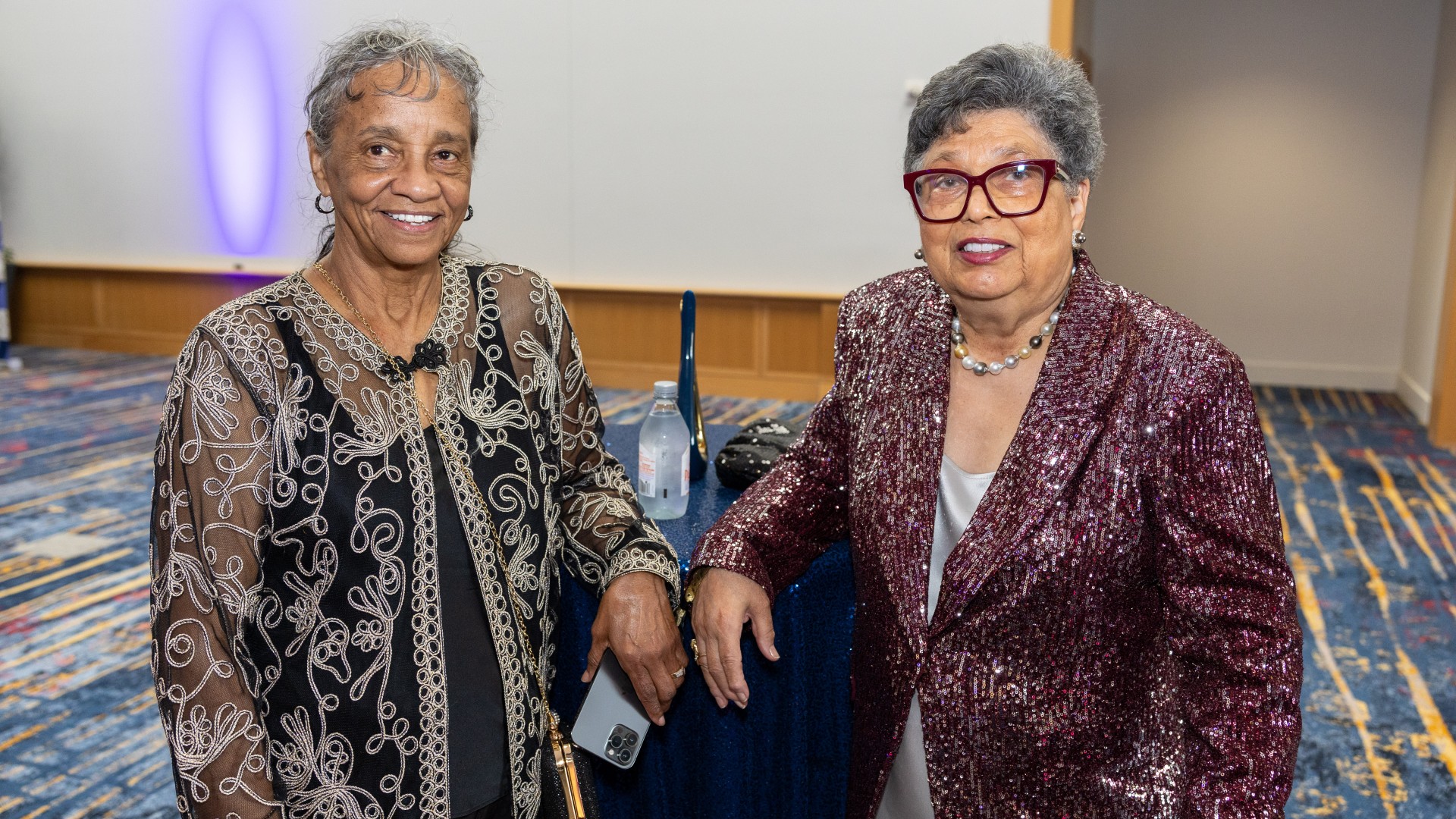 Dr. Yancy and another guest at the Gala 