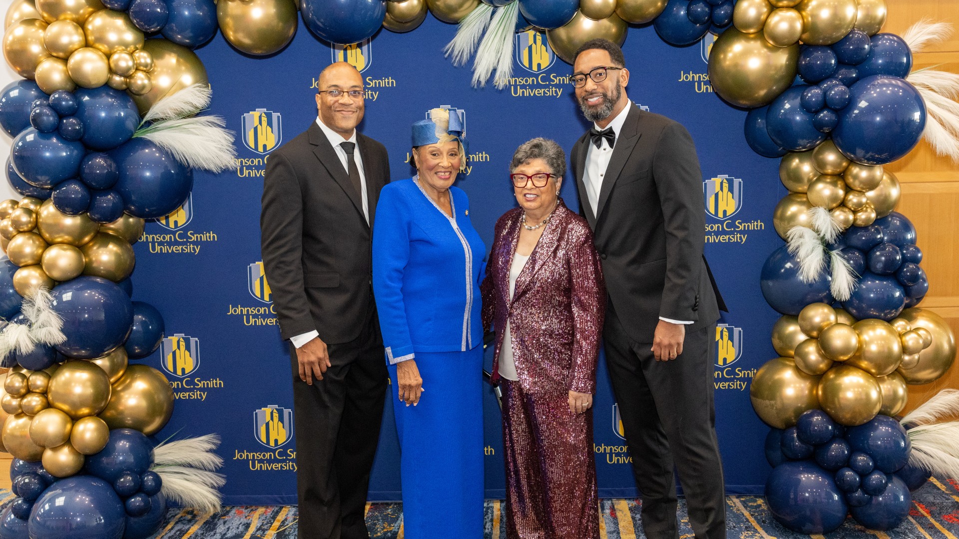 AOT Honorees at the step and repeat