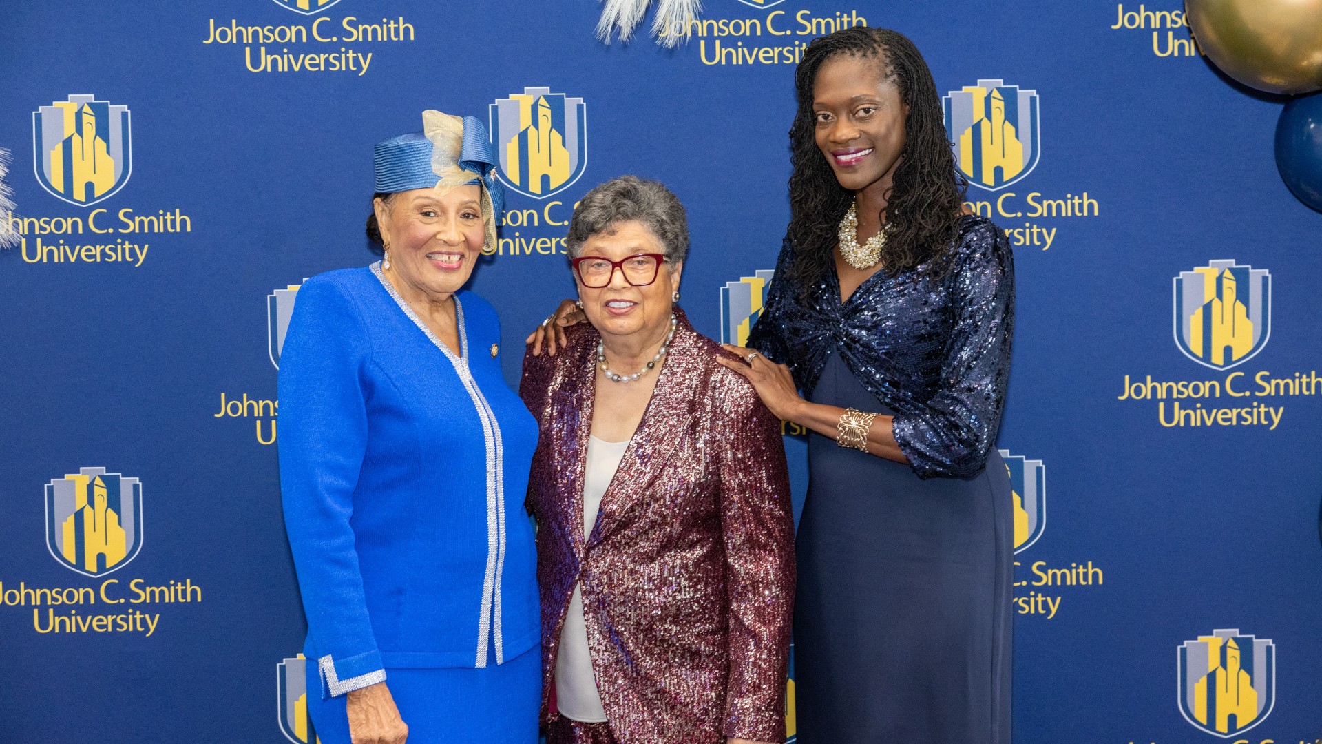 Dr. Kinloch with Dr. Yancy and Congresswoman Adams