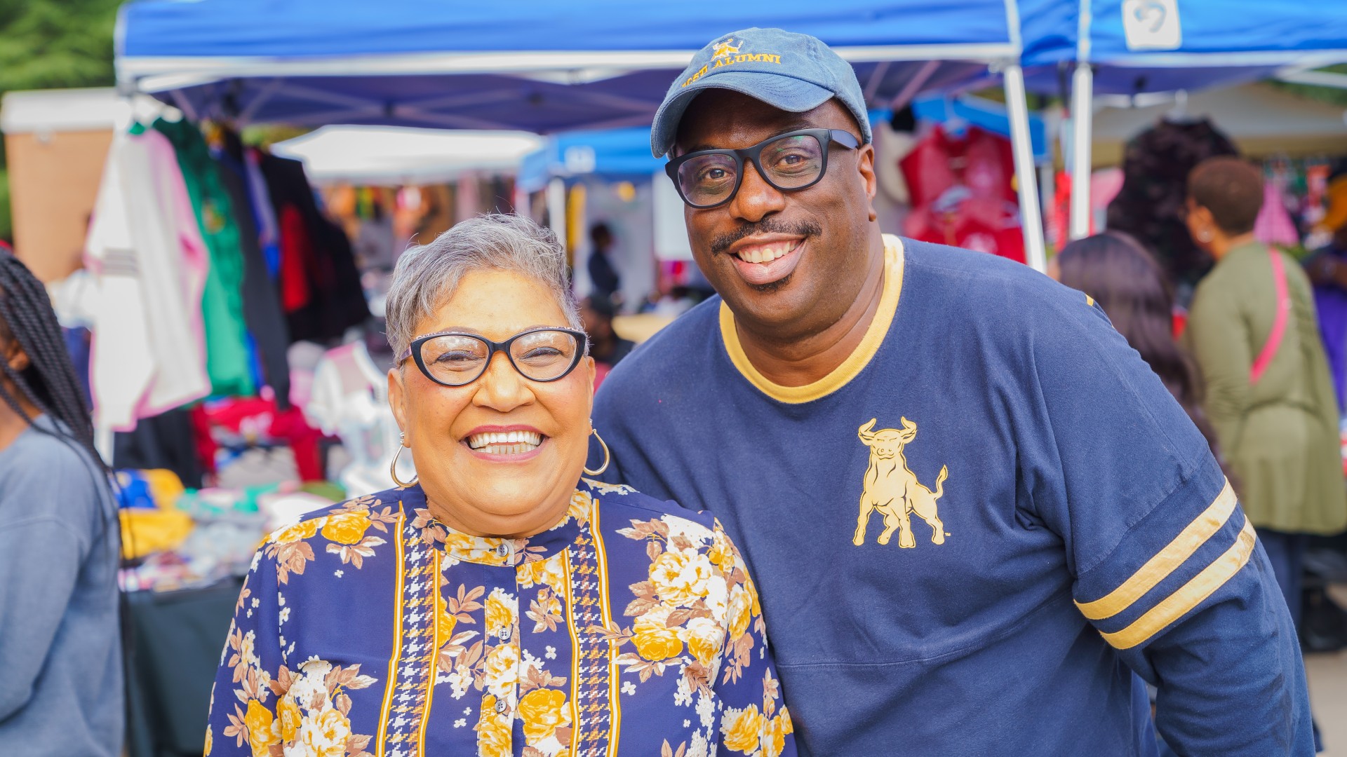 Sharon Risher and Councilman Malcolm Graham